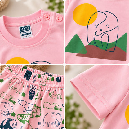 Dino Print Baby Set