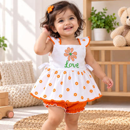 Love Floral Baby Dress